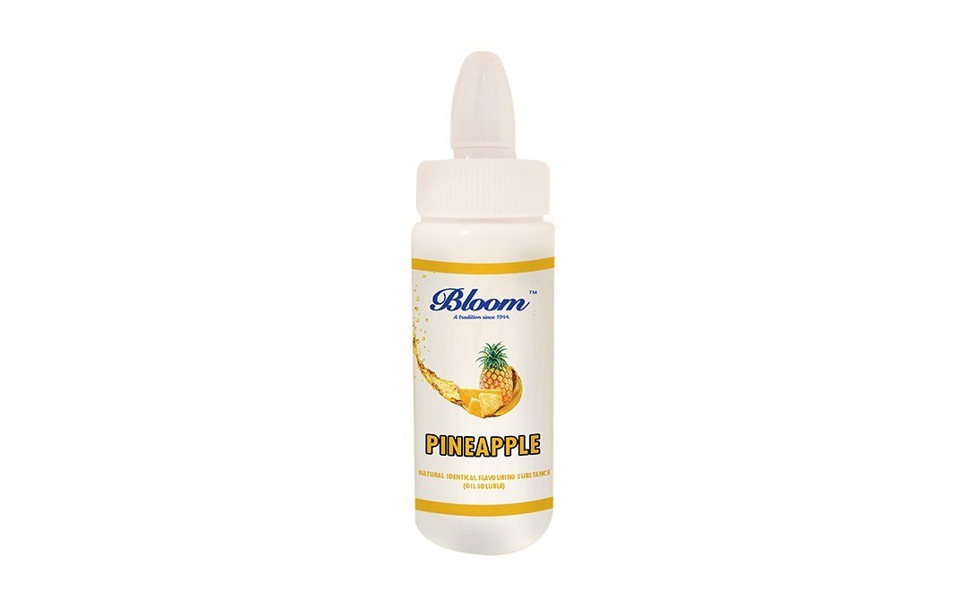 Bloom Pineapple Natural Identical Flavouring Substance (Oil Soluble)   Plastic Bottle  500 millilitre